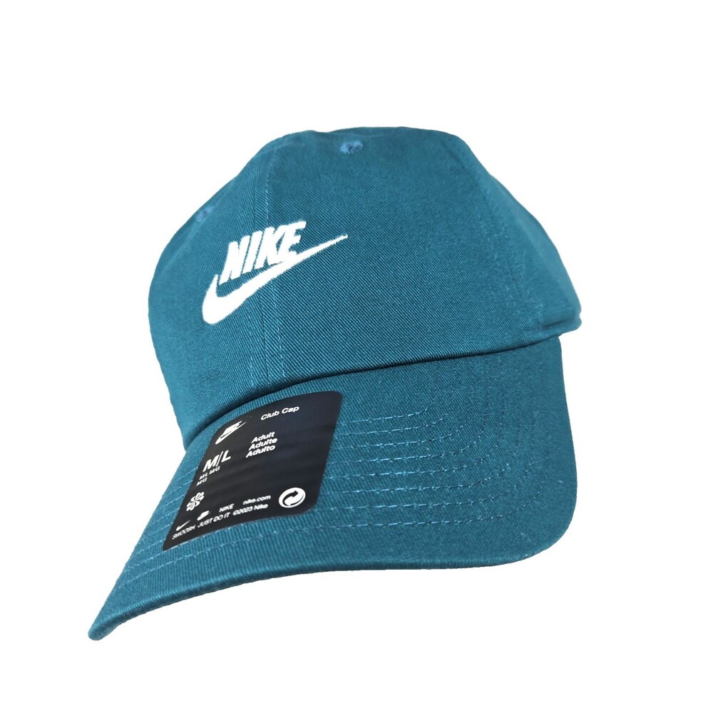 Nike Club Unstructured Futura Cap Hat in Geode Teal Adult Size M/L New